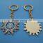 1437 Oman 45 year national day both side golden metal key chain