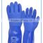 PVC coated acid resistance gloves long