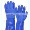 double dipped Sandy Finish PVC glove