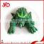 Custom made stuffed green dragon toys, dragon plush toys, plush dragons