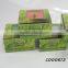 Stable burning flame votive candle 4pcs/set solid-colored round shaped candle