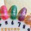 New Arrival 6ml Shinning QQ Gle Nail Polish, UV Gel Nail Polish With Platinum Color Soak off UV Gel Polish