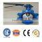 Ductile iron Manual Concentric Lug Wafer Butterfly Valve