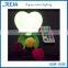 Red led heart shape decoration light/ABS material remote controlled romantic heart light
