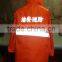 100% polyester PU PVC coating long raincoat outdoor workplace waterproof breathable