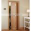 Bifold Carved Wooden Door with Grooves