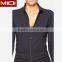 Custom Outdoor Women Fitness Jacket With Ruffles in Bulk Quantity Wholesale