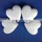 YIWU YIPAI EPS 60mm white Solid foam craft heart/foam glitter peach heart