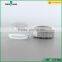 High Quality Empty Glass Cosmetic Bottle with the lid of the silver