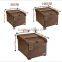 10kg Rice Wooden Boxes with Sliding Lid