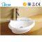 New oval ceramic art basin washing basin thick edge design
