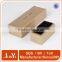 solid rigid coated paper watch and cufflink box personalised