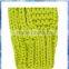 100% acrylic green cable knit gloves mitten for women