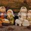 Nativity ornament holy family with cow
