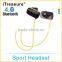 new design wireless high quality sport Bluetooth earphone headset long standby time
