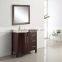48 Inches Transitional Solid Wooden Marble Counter Bathroom Cabinet