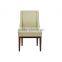 Elegant velvet chinese dining chair made in china YA70151