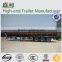 Carbon Steel 50000L Tank Semi Trailer Fuel Tanker Trailer With ADR Certificate
