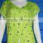 Printed neon star ladies tops and blouses