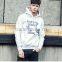 100% cotton printing hoodies custom