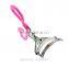 Delicate Lady Women Eyelash Curler Lash Curler Nature Curl Style Cute Curl Eyelash Curlers-Silver Pink Color Beauty Tools