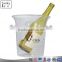 Champagne Cooler Bucket,Prodyne Acrylic Wine Bucket, Off-White