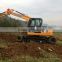 wheel crawler excavator 8ton excavator digger for earthmoving contractors