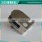 garden glass railing D type glass clamp for tube from China wenzhou