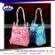 2016 Best-selling lovely lace shopping bag no-woven fabric candy bag for wedding