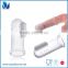 China factory Safety 1st Silicone Fingertip Toothbrush