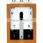 Gift Plastic Wall Clock With Removable Clock Face