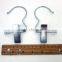 HH 4" chrome 6cm extension width steel LAUNDRY PINS metal clips hanger metal coat shoes hat hangers for cloth wholesale