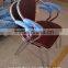 hard pvc chair hot sales india chair with wood armrest AH-24B