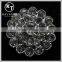 Good quality NK028 metal flower lead free metal shank rhinestone buttons