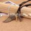 Hot sale Vintage leather strap necklace for men