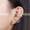 Luxury ear cuff fashion jewelry earring women