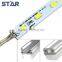 Aluminum Aquarium LED Rigid Bar Strip White Color DC12V 60led/m 5730 rigid led strip