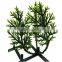 UV resistant cypress leaf shape artificial hedge