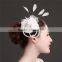MYLOVE white feather hair accessory bridal hair pin handmade jewelry MLF114