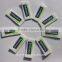 Top sewing PVC rubber label for luggage bags