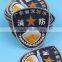 Custom Cartoon Logo Clothing Woven Badge