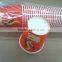Made of 100% food grade paper Material and Cup Type 9 oz paper cup