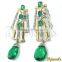 Diamond Gold Earrings, Diamond Gemstone Earrings, Diamond Jewellery