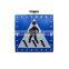 High quality LED flashing road safety solar warning pedestrian traffic warning sign