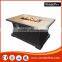 Outdoor fire pit table/patio heater/Fire glass/ball valve
