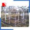 PE Greenhouse with rolling up door and windows, tunel szklarniowy commercial greenhouses