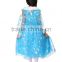 summer style girl dress lace snow queen elsa dress kidls party cosplay costume kids clothes children baby clothing vestidos