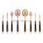 New products 2017 makeup tools toothbrush oval brush set private label