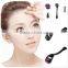 Microneedle 0.25mm-1.5mm Roller Dermaroller Micro Needle Skin CareAcne Scars Beauty Massage Tool for Face Skin (0.25mm) (Purple)