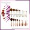 2016 High quality OEM cosmetic 10pcs makeup brushes sets
